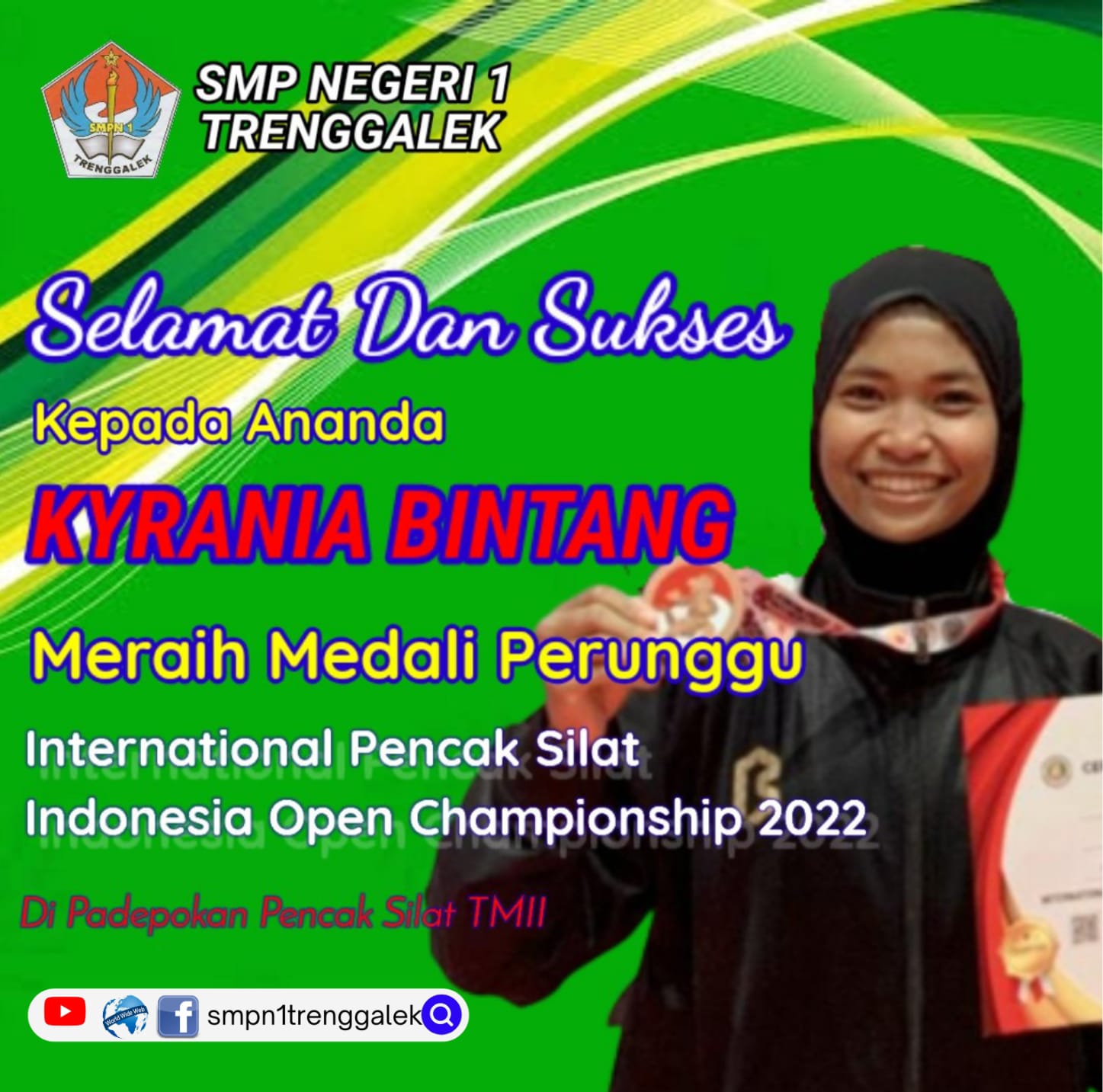 2 Medali Dari Pencak Silat Indonesia Open 2022