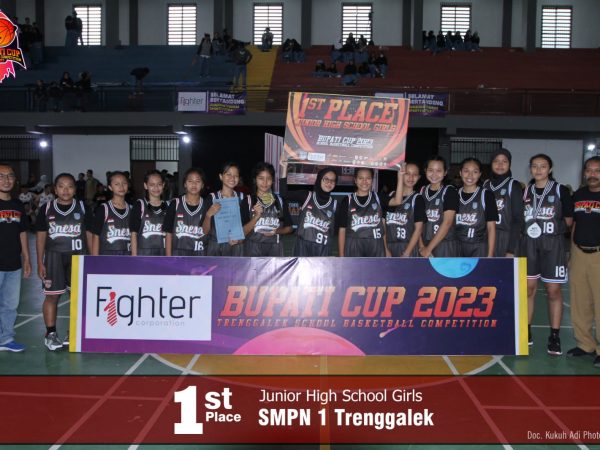 Juara 1 Bupati Cup 2023 Bola Basket Putri