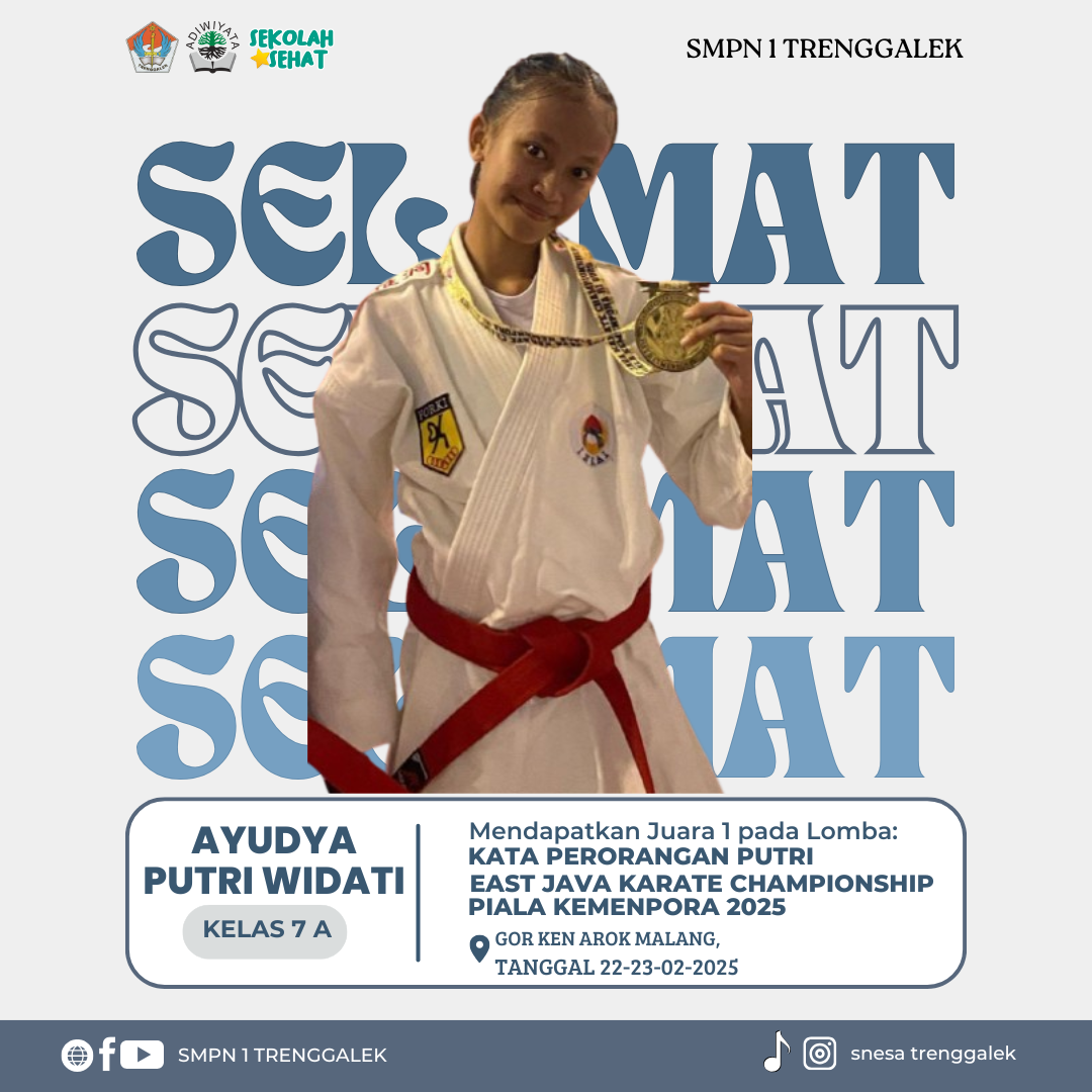 Juara Karate Kata Perorangan Putri