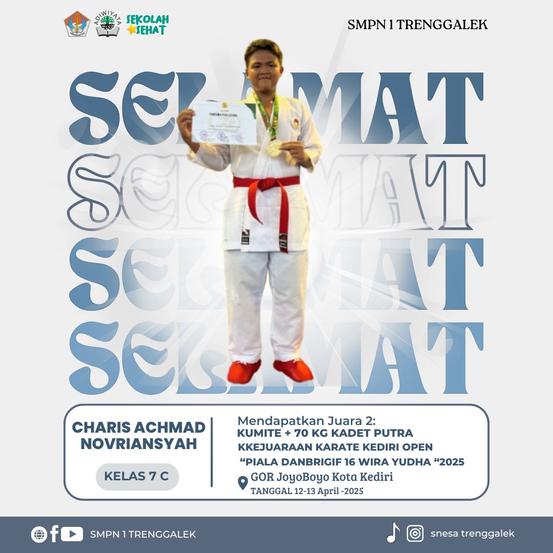 JUARA 2 KUMITE +70kg KADET PUTRA