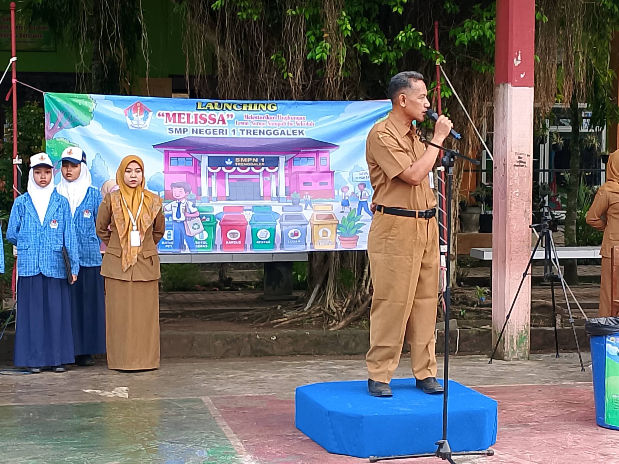 Launching Program MELISSA: Membangun Kesadaran Lingkungan Sejak Dini Melalui Sangu Sampah