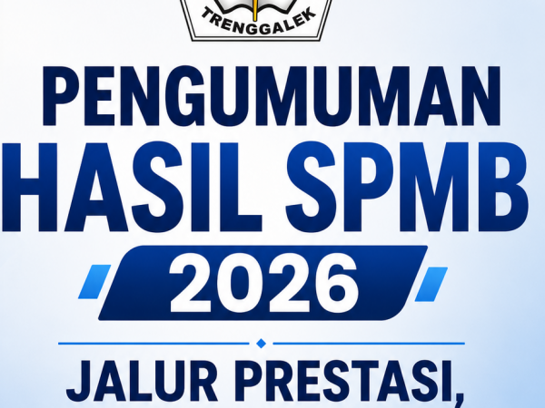 Pengumuman SPMB 2026 Jalur Prestasi Mutasi dan Afirmasi SMPN 1 Trenggalek